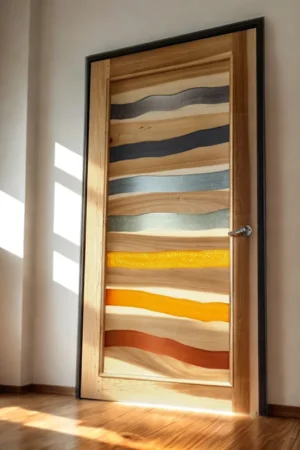 00 Puerta ondas Horizontales resinas vivas